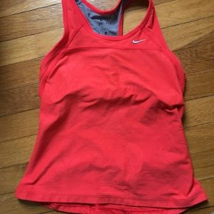 EVERYTHING MUST GO - Red/orange NIKE running shirt